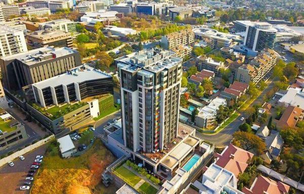 Sandton Skye Premium Suites & Penthouses Joanesburgo Exterior foto